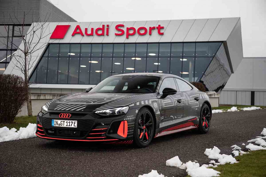 Audi abrió en España la reserva de pedidos del e-tron GT, que ya se fabrica en Alemania