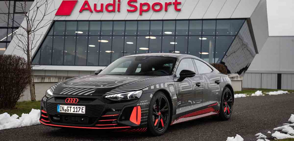 Audi abrió en España la reserva de pedidos del e-tron GT, que ya se fabrica en Alemania