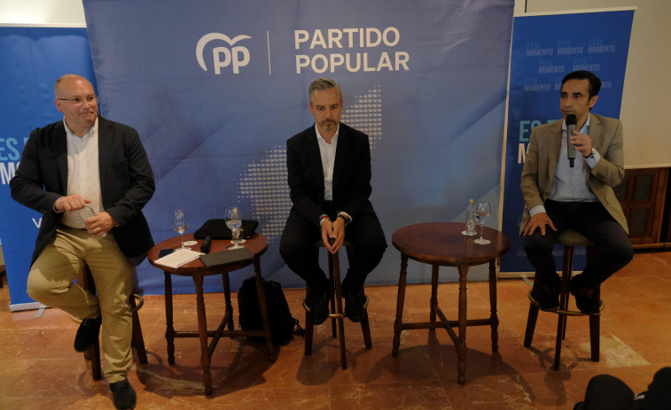 El popular Juan Bravo asegura en Ferrol que el Gobierno “insulta” al tejido empresarial