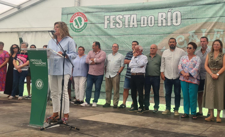 La Festa do Río de TEGA reúne a medio millar de vecinos