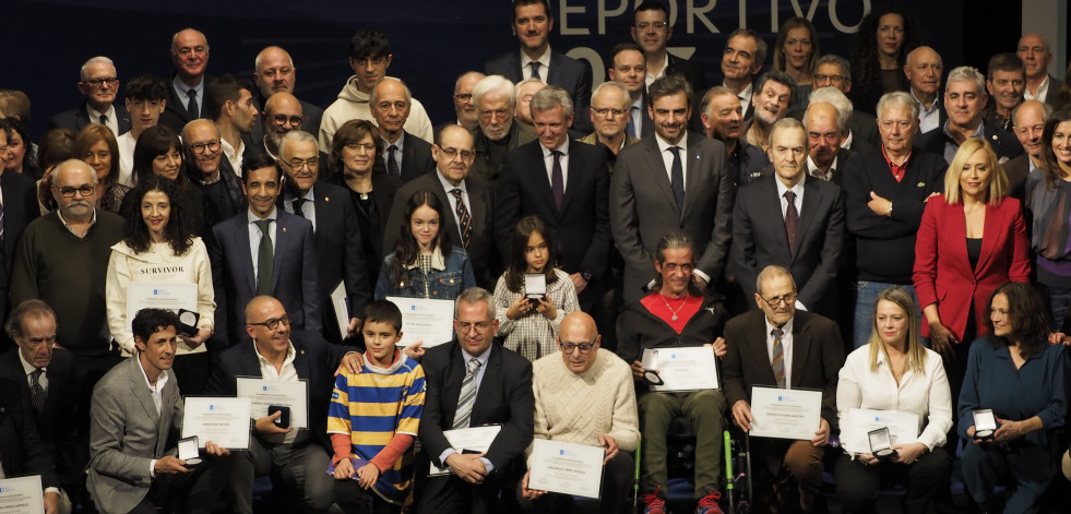 Gala al mérito deportivo Xunta de Galicia