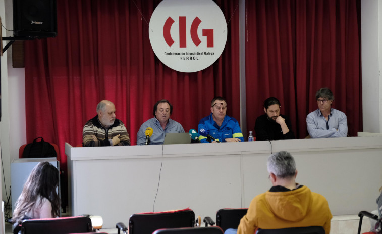 El comité de empresa de Navantia Ferrol carga contra la compañía por la parálisis del nuevo convenio