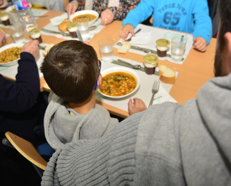 Comedor escolar becas concello de Ferrol