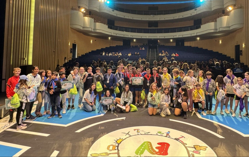 Triunfo para el equipo de Lugo en las Olimpiadas Nacionales Escolares de Seguridad Viaria en Narón